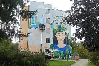 Nowy mural w Kortowie