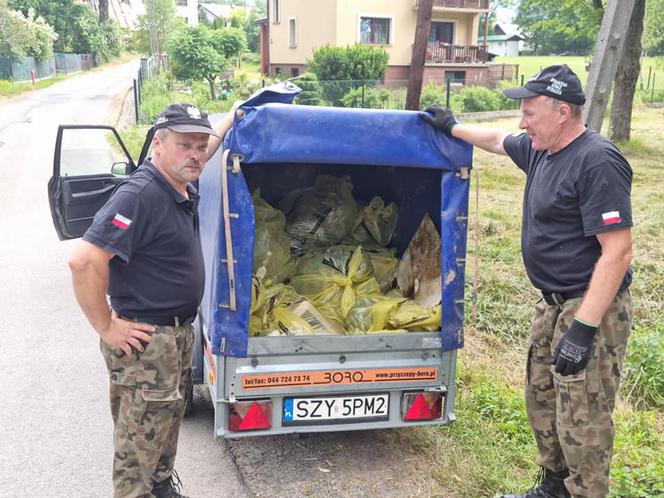 akcja ekologiczna w Ślemieniu