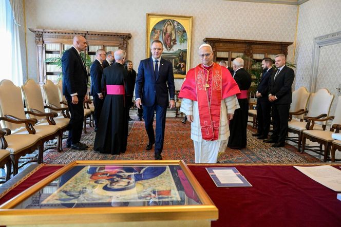Papież Leon XIV rozmawiał z prezydentem Nawrockim