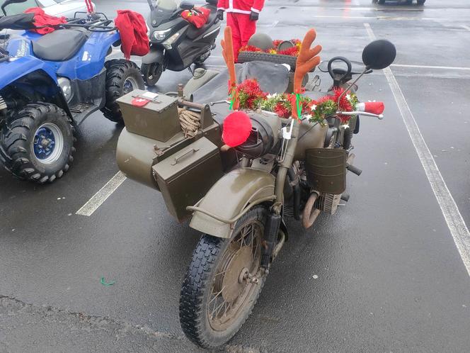 Mikołaje na motocyklach w Manufakturze. Finał corocznej akcji charytatywnej [ZDJĘCIA]