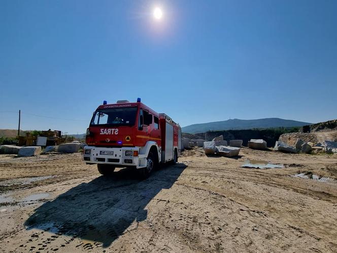 Tragedia w kamieniołomie Kantyna pod Sobótką   