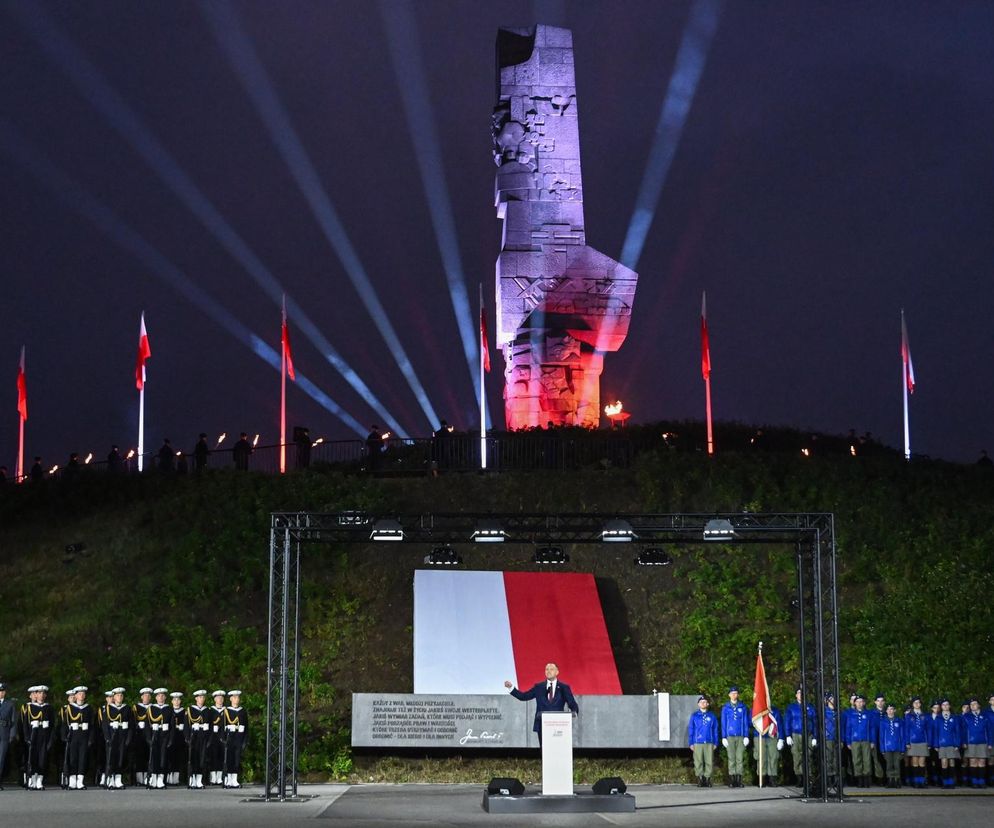 Prezydent i premier na Westerplatte