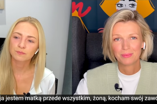 Magda Mołek pociesza Basię Kurdej-Szatan