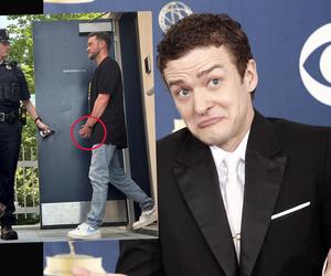 Tak wygląda Justin Timberlake w kajdankach! Zdjęcia hitem sieci 
