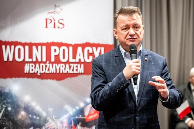 Były szef MON Mariusz Błaszczak w Olsztynie: „Żołnierze na rozkaz zagrają dla Owsiaka”