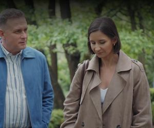 M jak miłość odc. 1886. Agnes (Amanda Mincewicz), Artur Rogowski (Robert Moskwa)