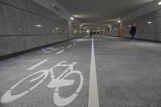 Tunel pieszo-rowerowy przy dworcu PKP w Białymstoku