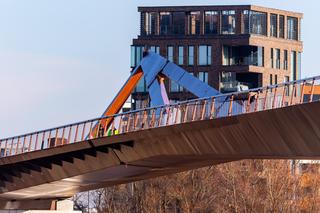 Kładka pieszo-rowerowa w Warszawie