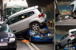 Tragiczny karambol na autostradzie. Są ranni i zabici