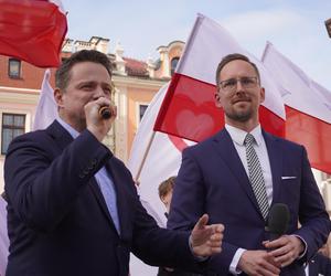 Rafał Trzaskowski poparł Jakuba Kwaśnego w walce o fotel prezydenta Tarnowa