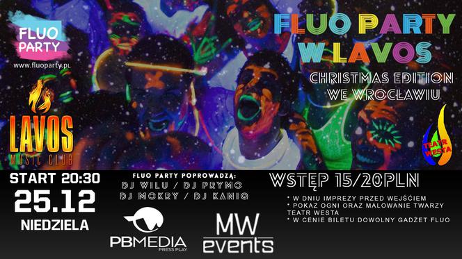 Fluo party w Lavos Music Club Christmas edition