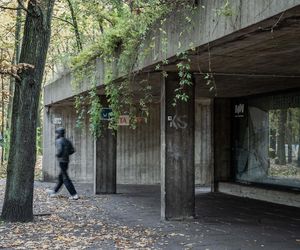 Brutalistyczna wiata: Westerplatte w Gdańsku