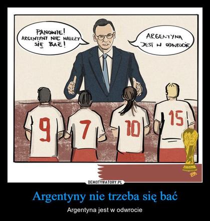 Mecz Polska - Argentyna w memach internautów