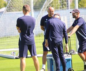 Trening Lecha Poznań przed meczem z Zagłębiem Lubin