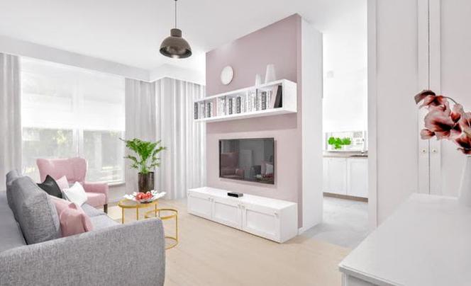 Salon w stylu skandynawskim 