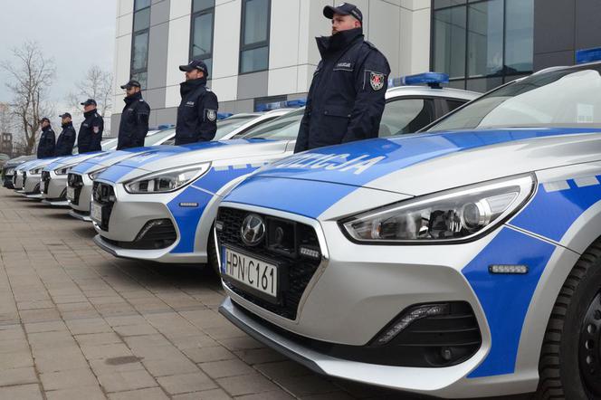 Nowe radiowozy marki Hyundai dla gdańskich policjantów