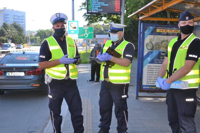 Kontrola maseczek w autobusach