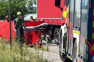 Nie żyje pieszy potrącony przez ciężarówkę. Tragiczna śmierć na drodze