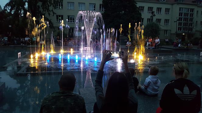Multimedialna fontanna w Bydgoszczy