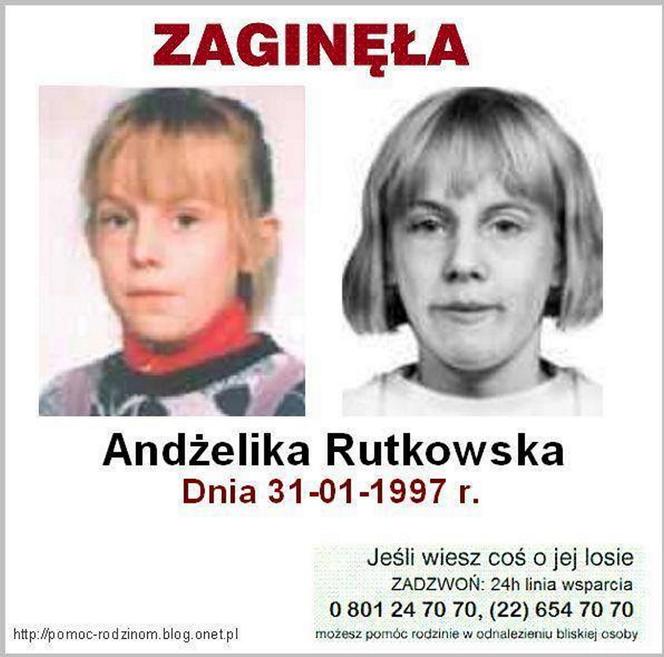 Zaginiona Andżelika Rutkowska