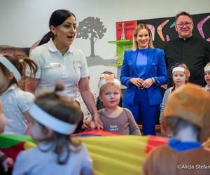 Marta Nawrocka odwiedziła przedszkole
