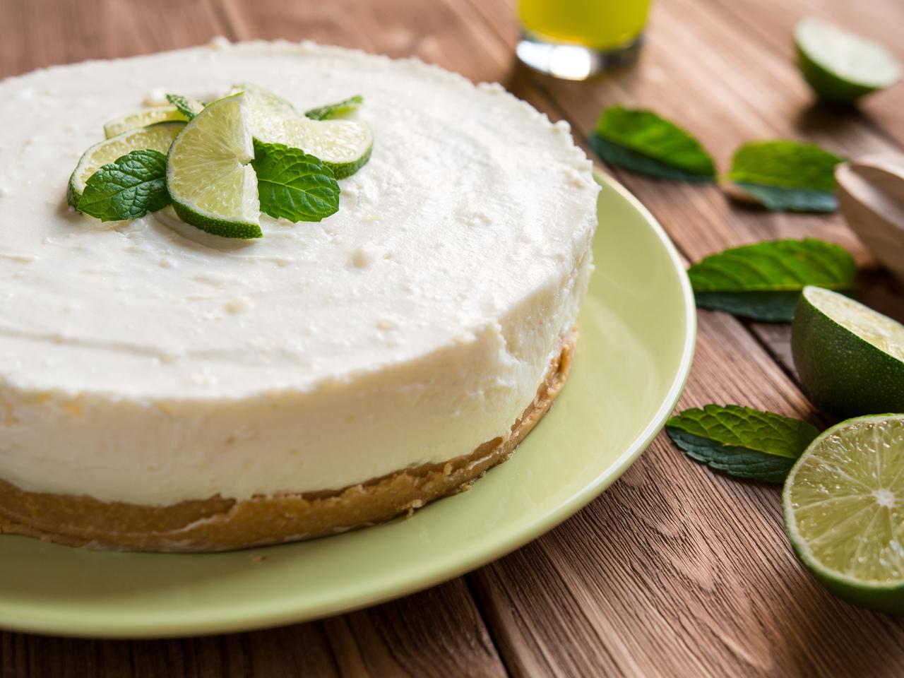 Sernik limonkowy z białą czekoladą na zimno