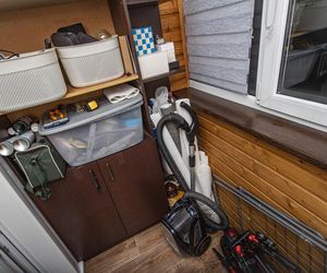 Niezorganizowany balkon