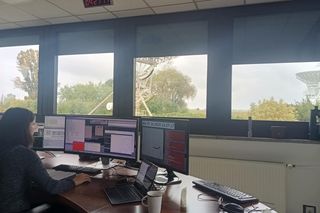 Radioteleskop UMK w Piwnicach w Toruniu