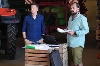 Barwy szczęścia odc. 3111. Łukasz (Michał Rolnicki), Borys (Jakub Wieczorek)