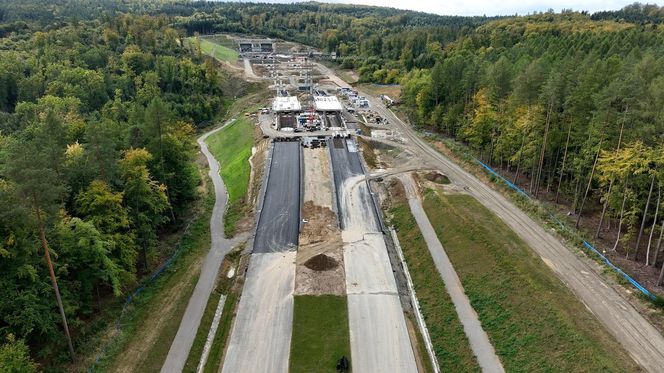 Tak powstaje droga ekspresowa S19 na odcinku Rzeszów Południe - Babica