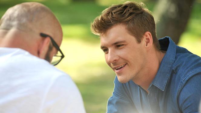 M jak miłość odcinek 1324, Marcin (Mikołaj Roznerski), Andrzej (Tomasz Oświeciński)