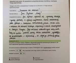 Egzamin ósmoklasisty 2025 - polski