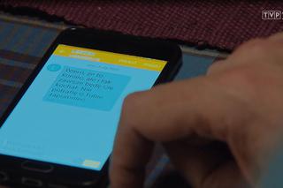 M jak miłość, odc. 1514: SMS od Leszka