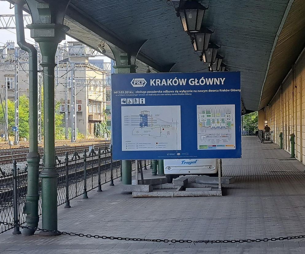 Kraków, dworzec pkp w Krakowie, dworzec główny