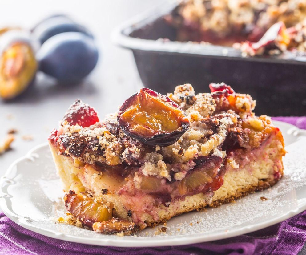 ciasto śliwkowe bez miksera