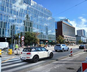 Przebudowa torowiska tramwajowego na ul. Marszałkowskiej w Warszawie