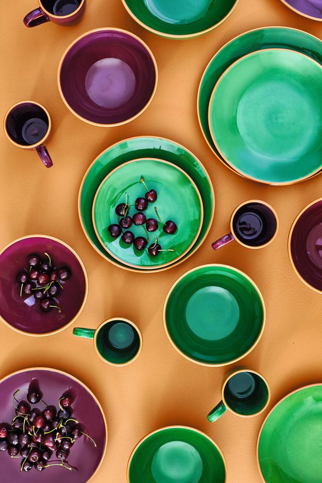 Zastawa stołowa w kolorach jesiennych
