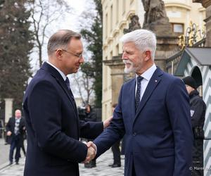 Spotkanie Prezydentów Grupy Wyszehradzkiej w Pradze