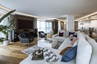 Eklektyczny apartament na Ochocie