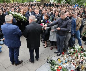 Upamiętnienie brutalnie zaatakowanej pracowniczki UW (8.05.2025)