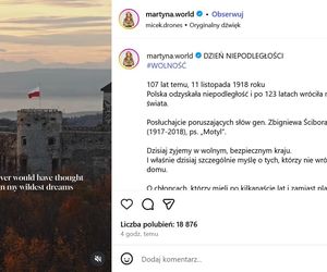 Patriotyczne wpisy gwiazd! Tak 11 listopada uczcili polską wolność