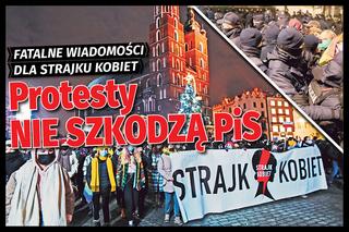 Protesty kobiet zaszkodzą partii Kaczyńskiego?! Sondaż SE nie pozostawia złudzeń! 