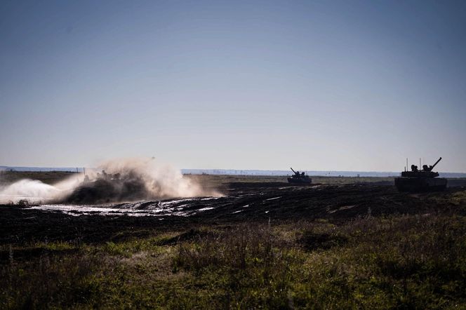 Czołgi K2 z 15. Giżyckiej Brygady Zmechanizowanej
