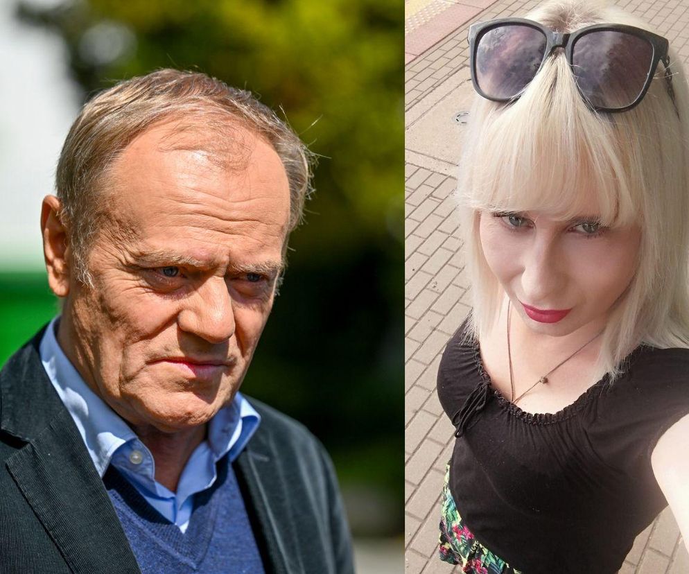 Donald Tusk i Alexandra Boykow
