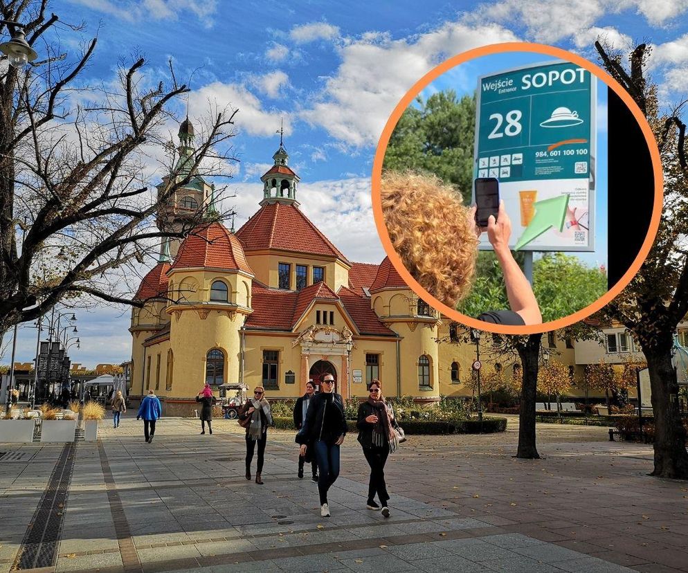  Sopockie plaże jeszcze bardziej smart! Pojawiły się nowe tablice z...rysunkami! 