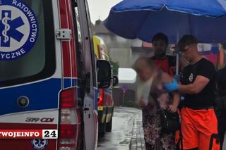 Bus wjechał w pieszych na chodniku w Sarbinowie. Za kierownicą pijany 28-latek