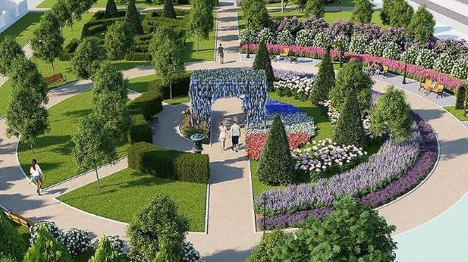 W Toruniu powstanie park "Francuskie Inspiracje". Zdjęcia robią wrażenie