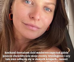 Anna Lewandowska bez makijażu