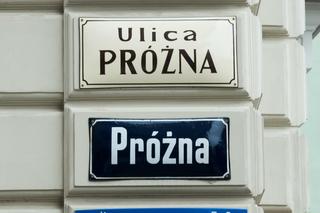 Historyczna ulica Próżna