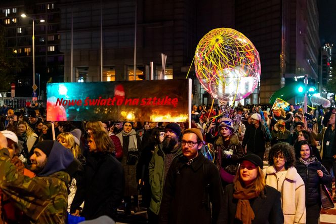 Premierowy wieczór w nowym muzeum w Warszawie